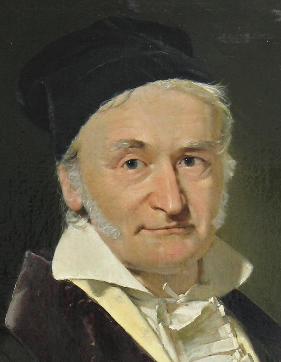 Painting of Gauss